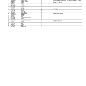 John Deere 620G Motor Graders (SN F680878 - & L700954 -) Parts Catalog Manual - PC15149 - Image 4