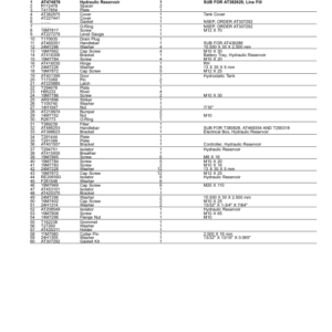 John Deere 1050K Crawler Dozers (SN 1T01050K_ _D268234-) Parts Catalog Manual - PC15155 - Image 3