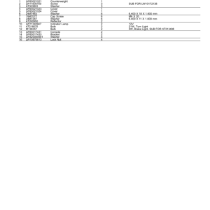 John Deere 304L Loaders (SN 1LU304LX_ _B040073-) Parts Catalog Manual - PC15171 - Image 4