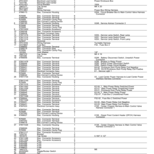 John Deere 953MH Tracked Harvesters (SN C317982 -  & D317982- ) Parts Catalog Manual - PC15178 - Image 3