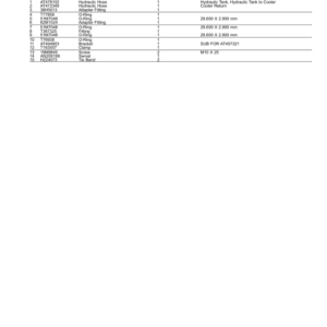 John Deere 672G Motor Graders (SN 1JZ672G_ C003005-) Parts Catalog Manual - PC15182 - Image 3