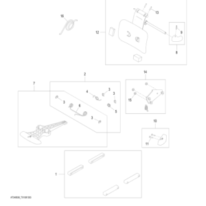 John Deere 672G Motor Graders (SN 1JZ672G_ C003007-) Parts Catalog Manual - PC15184 - Image 4