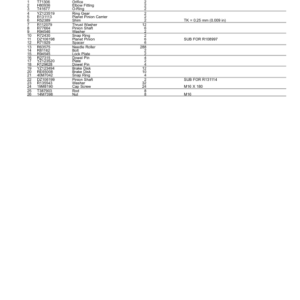 John Deere 872G Motor Graders (SN 1JZ872G_ C003007-) Parts Catalog Manual - PC15186 - Image 4