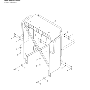 John Deere 700J-II Crawler Dozers (SN 1BZ700JA__D000001-) Parts Catalog Manual - PC15187 - Image 3