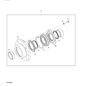 John Deere D Series Mulching Head Parts Catalog Manual - PC15245 - Image 3