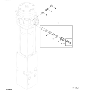 John Deere HH145 Hydraulic Hammer (SN 1T0HH14X__0000001-) Parts Catalog Manual - PC15329 - Image 3