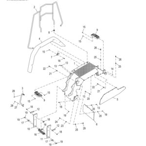 John Deere 310E Articulated Dump Trucks (SN 1DW310E_ F708125-) Parts Catalog Manual - PC15348 - Image 2