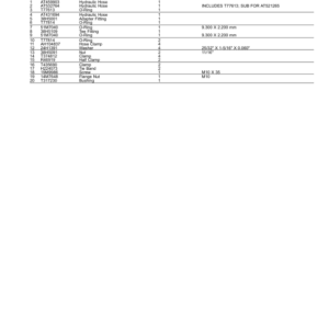 John Deere 310E Articulated Dump Trucks (SN 1DW310E_ D708125-) Parts Catalog Manual - PC15349 - Image 4