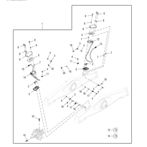 John Deere 310E Articulated Dump Trucks (SN 1DW310E_ D708125-) Parts Catalog Manual - PC15349 - Image 3