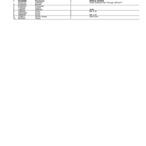 John Deere 310E Articulated Dump Trucks (SN 1DW310E_ D708125-) Parts Catalog Manual - PC15349 - Image 2