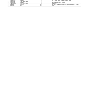 John Deere 310SL HL Backhoe Loaders (SN 1T0310HL_ _F390996-) Parts Catalog Manual - PC15363 - Image 4