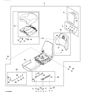 John Deere 332G Skid Steers (SN 1T0332G_ F387881-) Parts Catalog Manual - PC15384 - Image 3