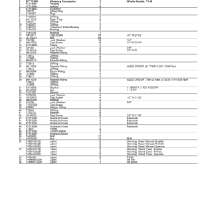 John Deere PC40 Plate Compactor (SN 1T0PC40X__0000001-) Parts Catalog Manual - PC15389 - Image 4