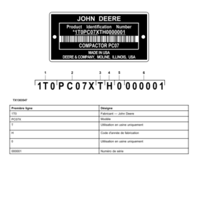 John Deere PC7 Plate Compactor (SN 1T0PC07X__0000001-) Parts Catalog Manual - PC15396 - Image 4