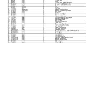 John Deere 524 P-TIER Loaders (SN 1DW524PA_ _ L_10283-) Parts Catalog Manual - PC15398 - Image 3