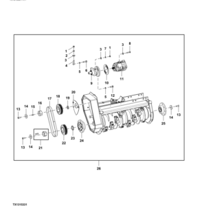 John Deere ME50 Attachments (SN 1T0ME50X_ _0000001-) Parts Catalog Manual - PC15422 - Image 3