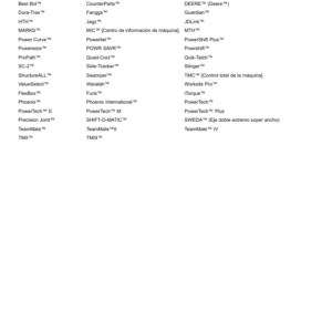 John Deere RE40 Attachments (SN 1T0RE40X_ _0000001-) Parts Catalog Manual - PC15426 - Image 4