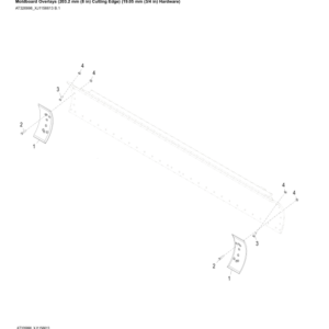 John Deere 672G Motor Graders (SN C000001- & D000001- ) Parts Catalog Manual - PC15433 - Image 3