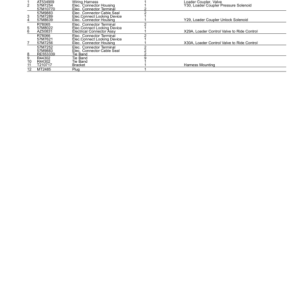 John Deere 210L Tractor Loader (SN 1T0210LX_ _F420826-) Parts Catalog Manual - PC15436 - Image 4