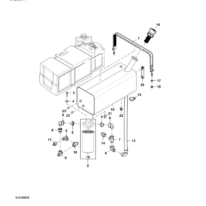 John Deere 184 G Loaders (SN 1LU184GA_ _B_67465-) Parts Catalog Manual - PC15470 - Image 2