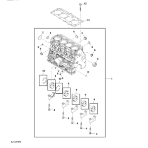 John Deere 204 G Loaders (SN 1LU204GA_ _B_67466-) Parts Catalog Manual - PC15471 - Image 3