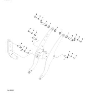 John Deere 244 P Loaders (SN 1LU244PA_ _B_74142-) Parts Catalog Manual - PC15519 - Image 4