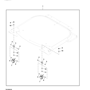 John Deere 324 P Loaders (SN 1LU324PA_ _B_72646-) Parts Catalog Manual - PC15520 - Image 4