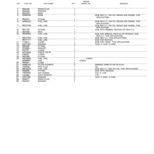 John Deere 693B Tracked Feller Bunchers Parts Catalog Manual - PC1580 - Image 3