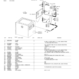 John Deere 693B Tracked Feller Bunchers Parts Catalog Manual - PC1580 - Image 4