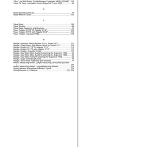 John Deere H423 Harvesting Heads (SN 1EJH423_0001001) Parts Catalog Manual - PC16166 - Image 4