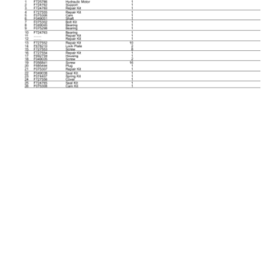 John Deere H225E Harvesting Heads (SN 1EJH225E_0000501) Parts Catalog Manual - PC16245 - Image 3