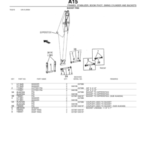 John Deere 9550 Attachments (SN 9550 BACKHOE ON A JD 350C TRACTOR (YR 1979-) Parts Catalog Manual - PC1661 - Image 4