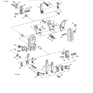 John Deere 6466, 6466A, 6466D, 6466T Engines (SN after 067685 –) Parts Catalog Manual - PC1721 - Image 3