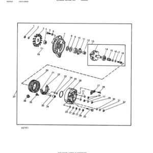 John Deere 8955, 8955A, 8955T Engines Parts Catalog Manual - PC1776 - Image 3