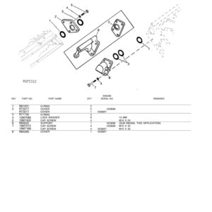 John Deere 8955, 8955A, 8955T Engines Parts Catalog Manual - PC1776 - Image 4