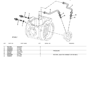 John Deere 544C Loaders Parts Catalog Manual - PC1789 - Image 3