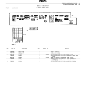 John Deere 646C Compactors Parts Catalog Manual - PC1791 - Image 3