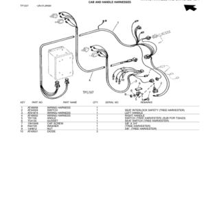 John Deere 743A Harvester Parts Catalog Manual - PC1792 - Image 4
