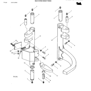 John Deere 743A Harvester Parts Catalog Manual - PC1792 - Image 3
