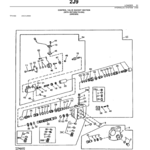 John Deere 410B Backhoes Parts Catalog Manual - PC1843 - Image 3