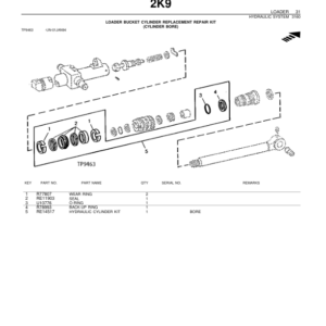 John Deere 410B Backhoes Parts Catalog Manual - PC1843 - Image 4