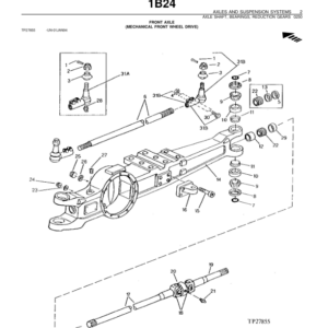 John Deere 510B Backhoes Parts Catalog Manual - PC1844 - Image 3