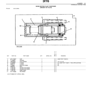 John Deere 710B, 710C Backhoes Parts Catalog Manual - PC1845 - Image 3