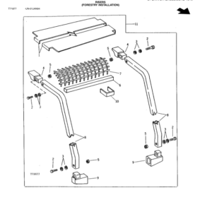 John Deere 750 Crawlers Parts Catalog Manual - PC1884 - Image 4