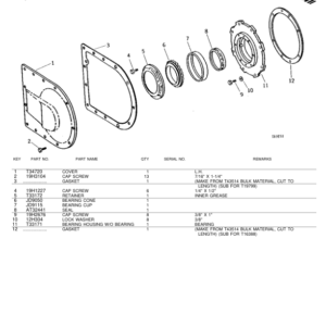 John Deere 550A Crawlers Parts Catalog Manual - PC1890 - Image 4