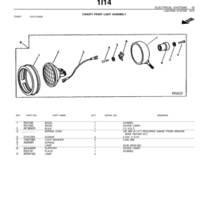 John Deere 455D Crawlers Parts Catalog Manual - PC1909 - Image 4