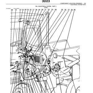 John Deere 310A, 310B Backhoes Parts Catalog Manual - PC1930 - Image 3