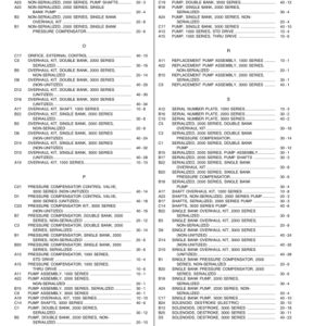 John Deere RADIAL Piston Pumps Parts Catalog Manual - PC2028 - Image 4