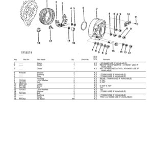 John Deere 670B, 672B Motor Graders Parts Catalog Manual - PC2063 - Image 3