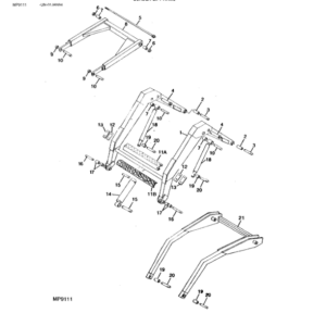 John Deere 570, 575 Skid Steers Parts Catalog Manual - PC2091 - Image 4